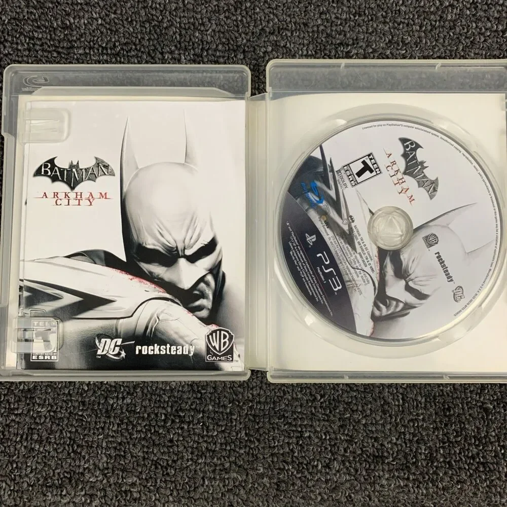 Batman: Arkham City - Sony PlayStation 3 PS3 - Complete w/ Manual - Tested
